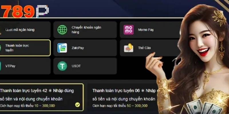 Người chơi cần kiểm tra kỹ thông tin tài khoản và số tiền cần nạp